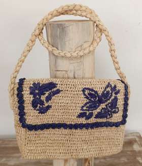 Petit sac raphia